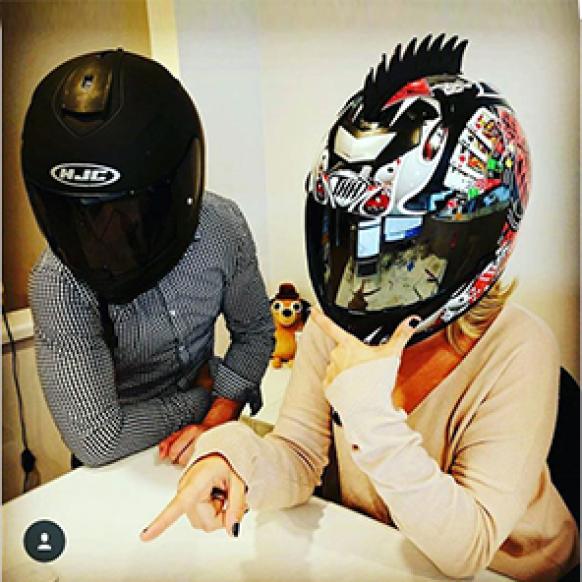 Masked people